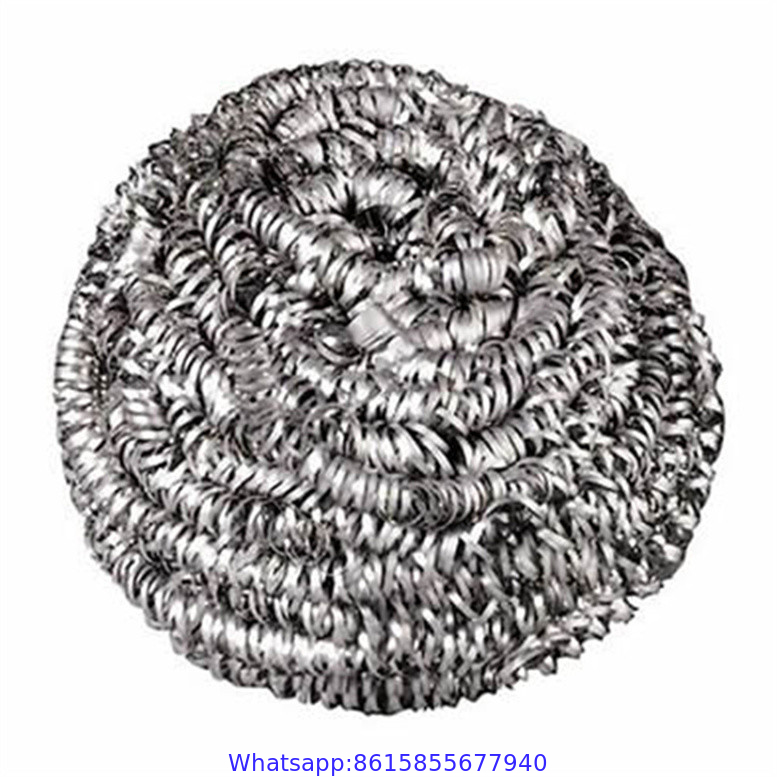 SS 410 stainless steel steel scrubber scourer stainless steel from factory