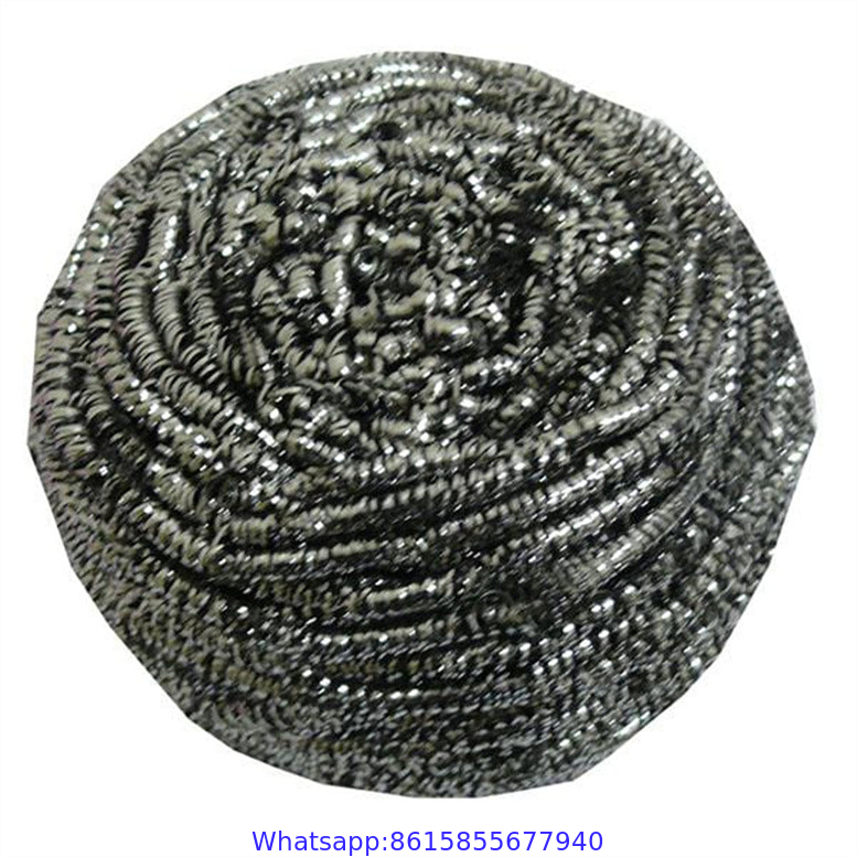 China Steel Scrubber Scourer Ball Powerful Kitchen Cleaning Stainless Steel