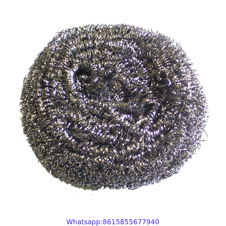 pot clean kitchen steel wool metal dish washing wire ss 410 stainless steel scourer