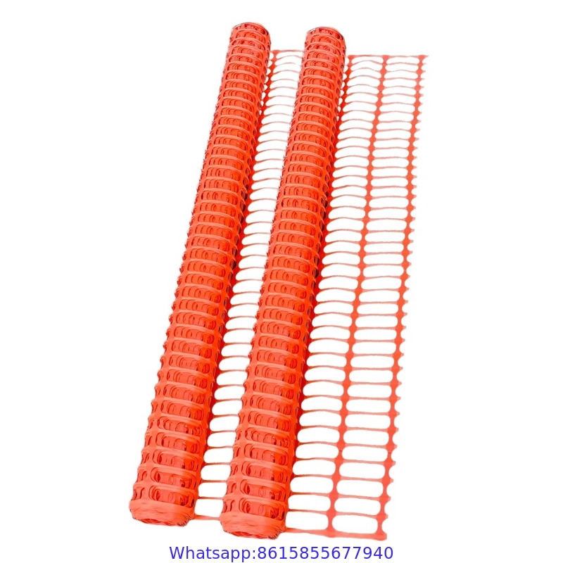 Safety Fence Post Plastic Orange Safety Barrier Snow Fence