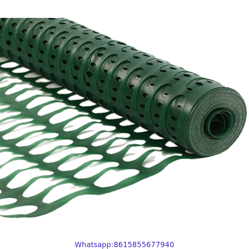 HDPE Garden Fencing Animal Barrier Orange Plastic Safety Fencing Mesh