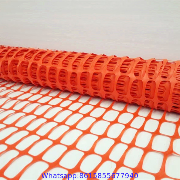 Grillage Avertisseur Rouge Factory Supply High Quality Plastic Safety Warning Orange Barrie Fence