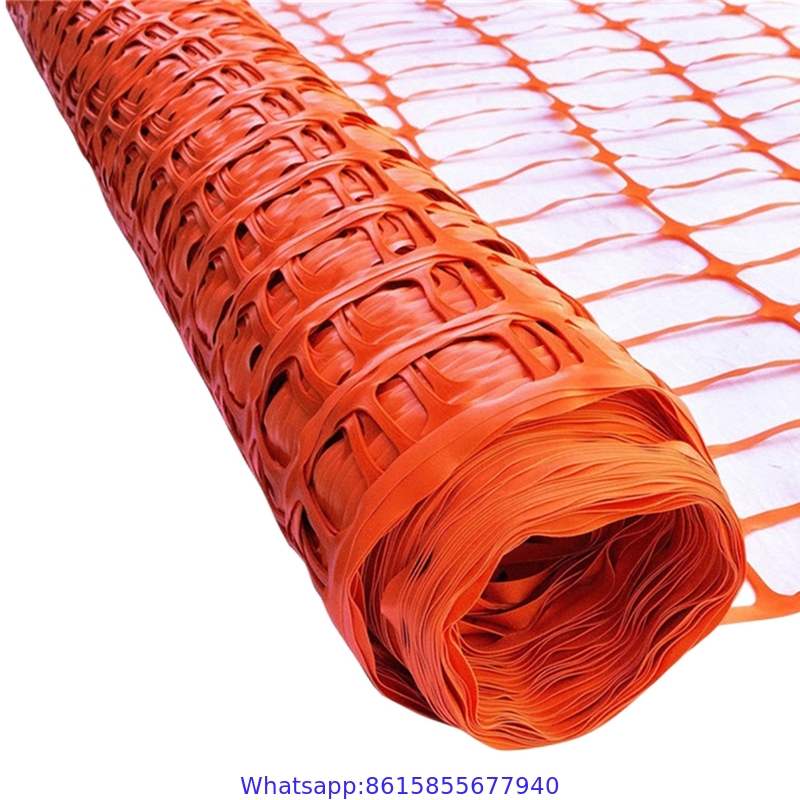 Plastic Orange Safety Mesh Orange Safety Net Mesh Barrier Fence Netting Safety