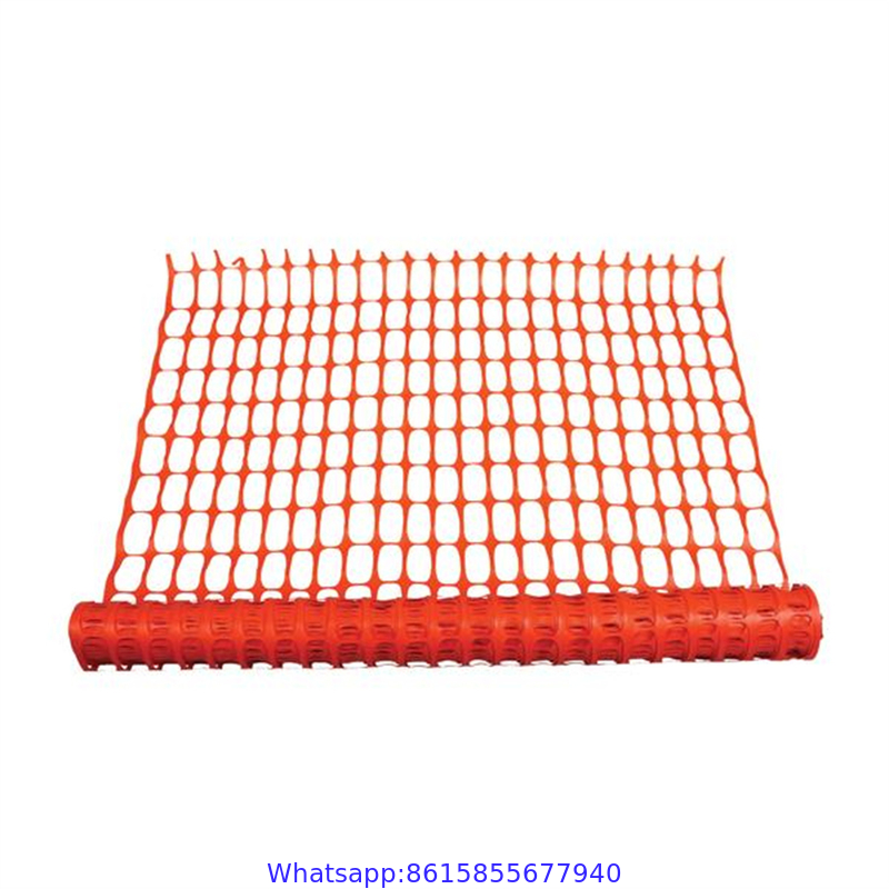 Grillage Avertisseur Rouge Factory Supply High Quality Plastic Safety Warning Orange Barrie Fence