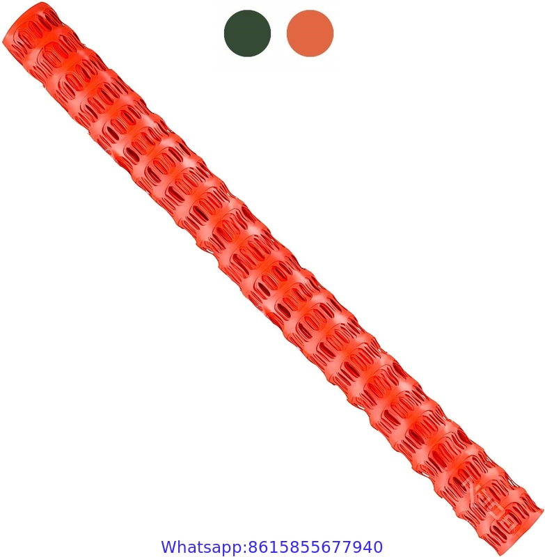 visual temporary orange snow safety fence warning barriers fence