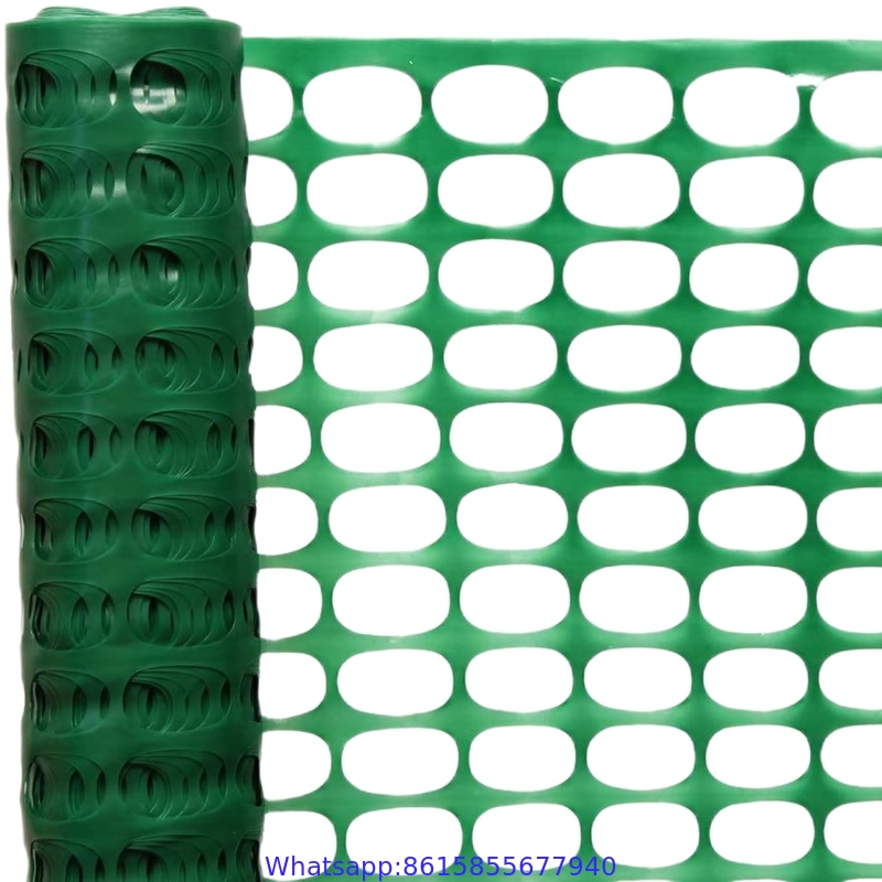 Plastic safety fence mesh net orange barrier fence/ HDPE construction safety netting/ Snow guard warning barrier garden