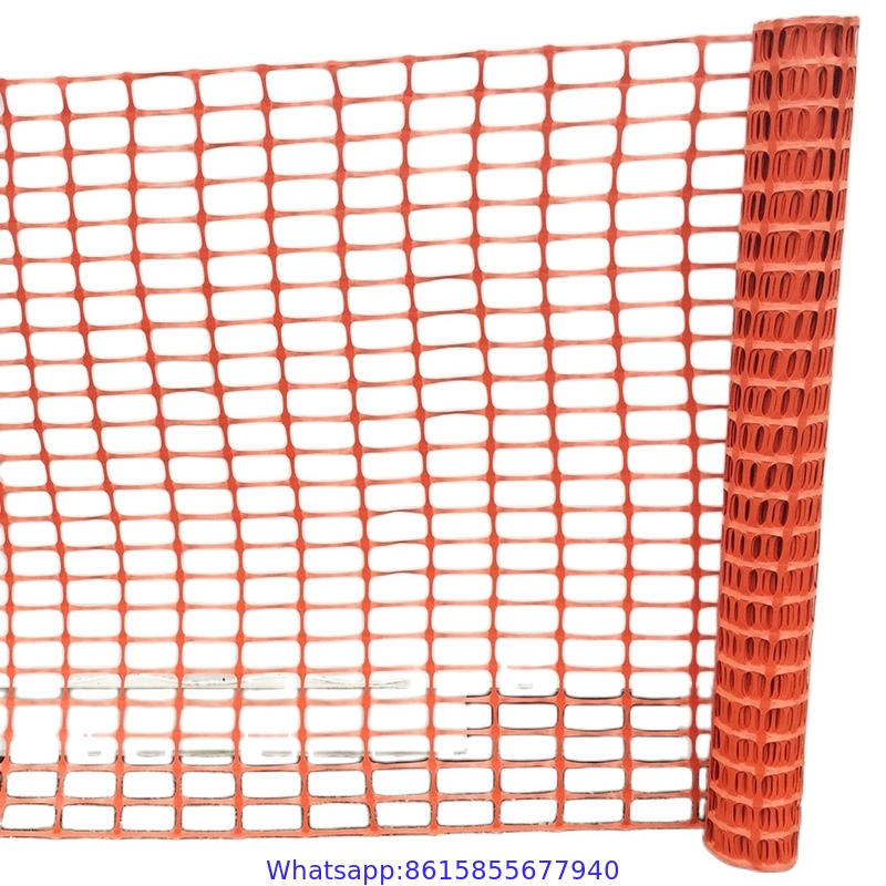 Plastic safety fence mesh net orange barrier fence/ HDPE construction safety netting/ Snow guard warning barrier garden