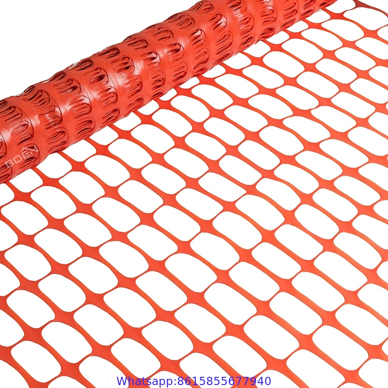 Orange snow fence HDPE plastic safety fence price for warning fence