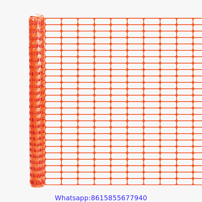 Hot sell plastic white snow fence orange safety fence warning net