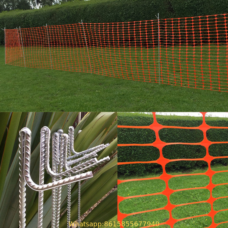 1x50m Road Plastic Traffic Barrier Mesh Snow Fence Construction Safety Fence