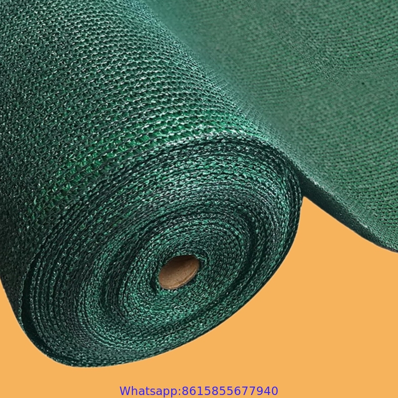 UV Treated Plastic flat tape aquaculture sun shade cloth/mesh sunshade net