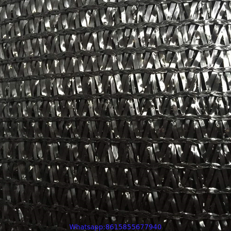 65% Silver Color Aluminum Foil Shade Net For Agriculture Plants Protection, Pe Woven inside use Shadow Shade Mesh 4.3m