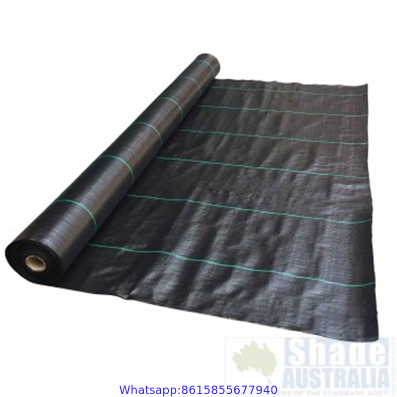 PP Woven Membrane Landscape Fabric Garden Matting Ground Cover Plastic Weed Mat to Stop Weeds