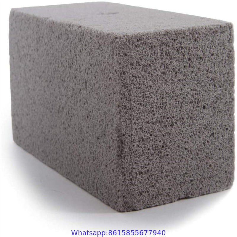 Wholesale Overseas Warehouse 12 Pack Glass Grill Brick For Cleaning Girt