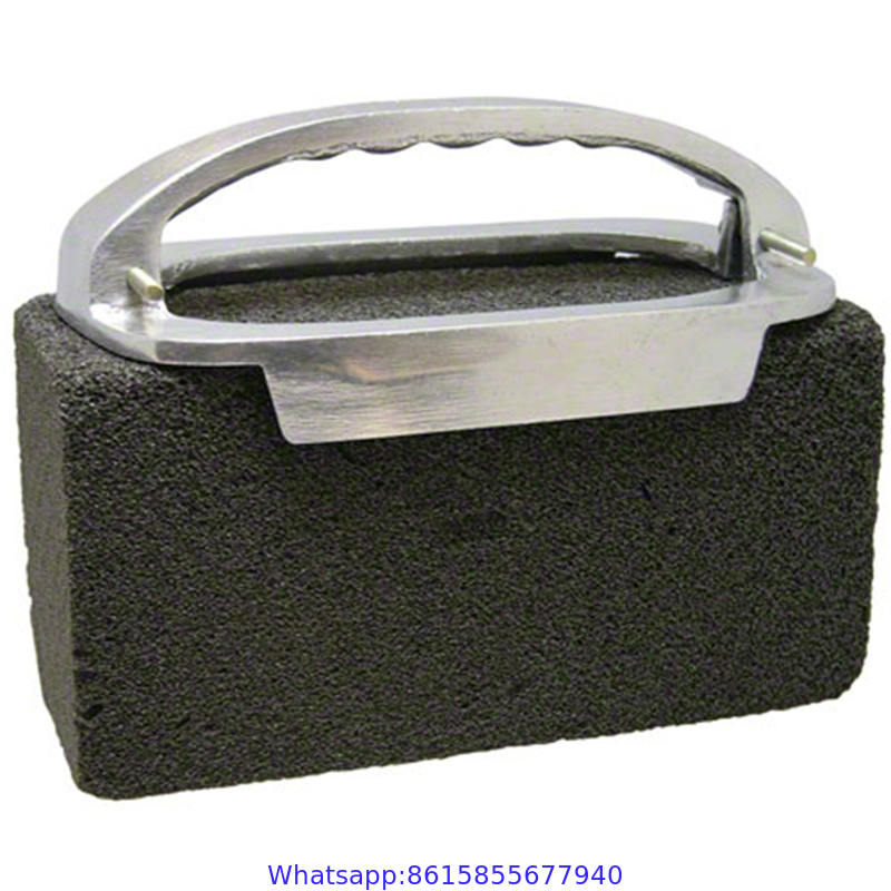 Grill Griddle Cleaning Brick Block,Ecological Grill Cleaning Brick, De-Scaling Cleaning Stone for Removing Stains BBQ Cl
