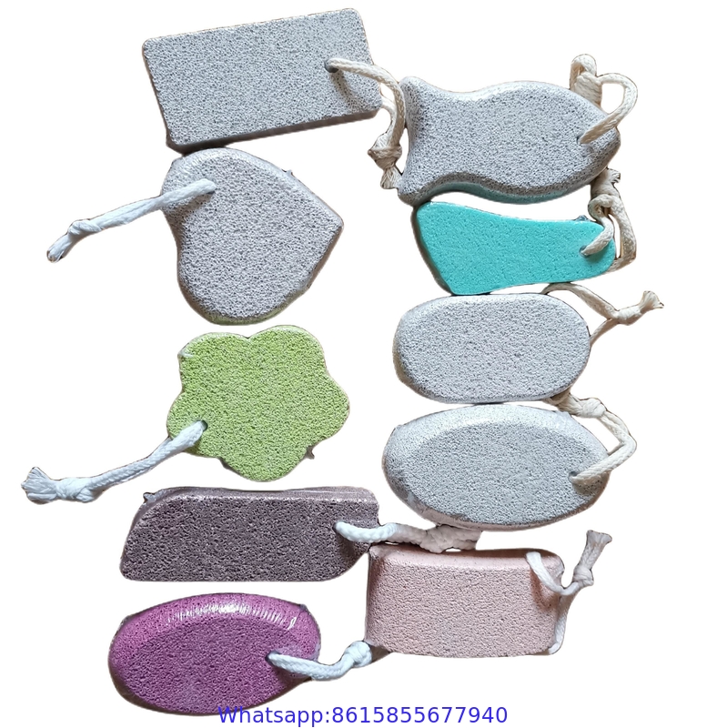 Oem Custom Foot File Lava Pedicure Tools Dead Skin Callus Remover Natural White Foot Pumice Stone For Feet and El