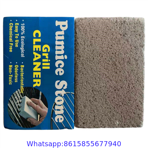 Scrubbin Stone Grill Cleaning Brick Block | Griddle Stone | Grill Stone Cleaning Block | Barbecue Grill Cleaner for BBQ,
