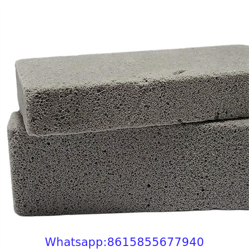 Commercial Grade, Heavy Duty Grill Cleaning Brick Bulk 4 Pack. Pumice Stone Cleaner Tool Cleans and Sanitizes Restaurant