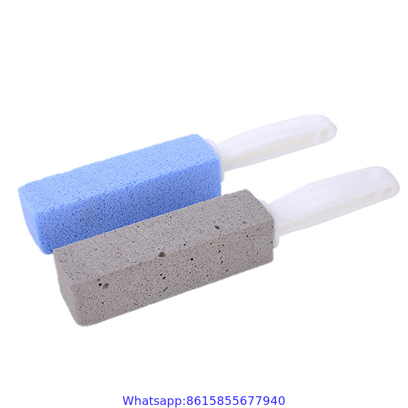 Pumice Stone For Toilet Cleaning Brush Pumice Stone Toilet Bowl Cleaner with Handle Pumice Stone Toilet Brush
