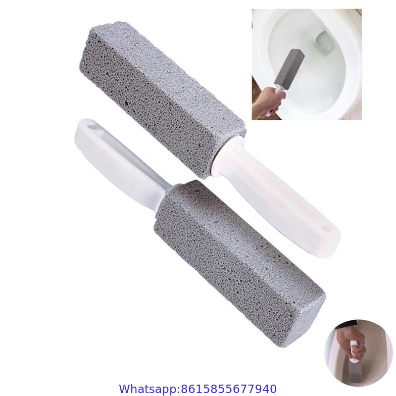 Toilet pumice brush PUMICE cleaner handle toilet brush