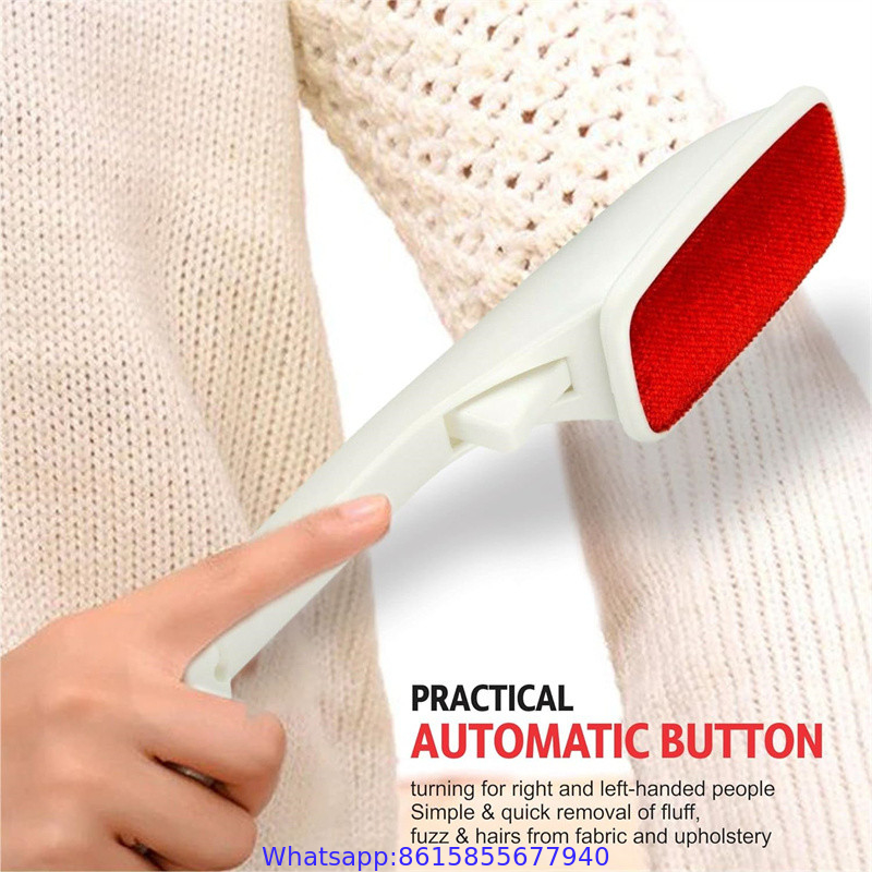 Dual Sided Rotating Lint Brush for Clothes
