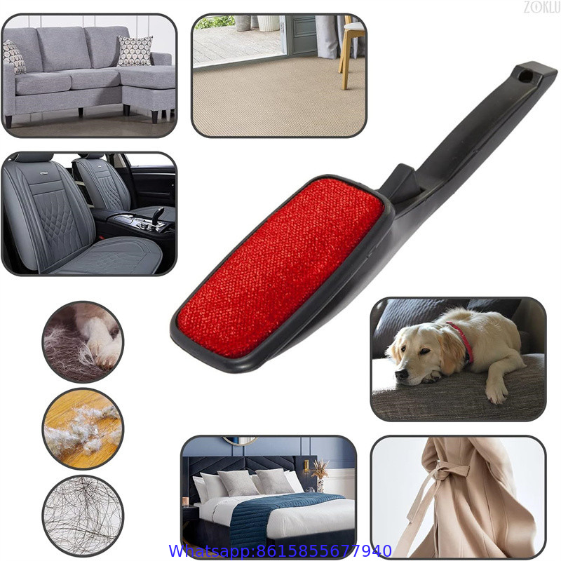 Rotatable Dog Cat Hair Lint Fur Brush Remover Pet Hair Roller Self Cleaning reusable Lint Brush Custom OEM Style