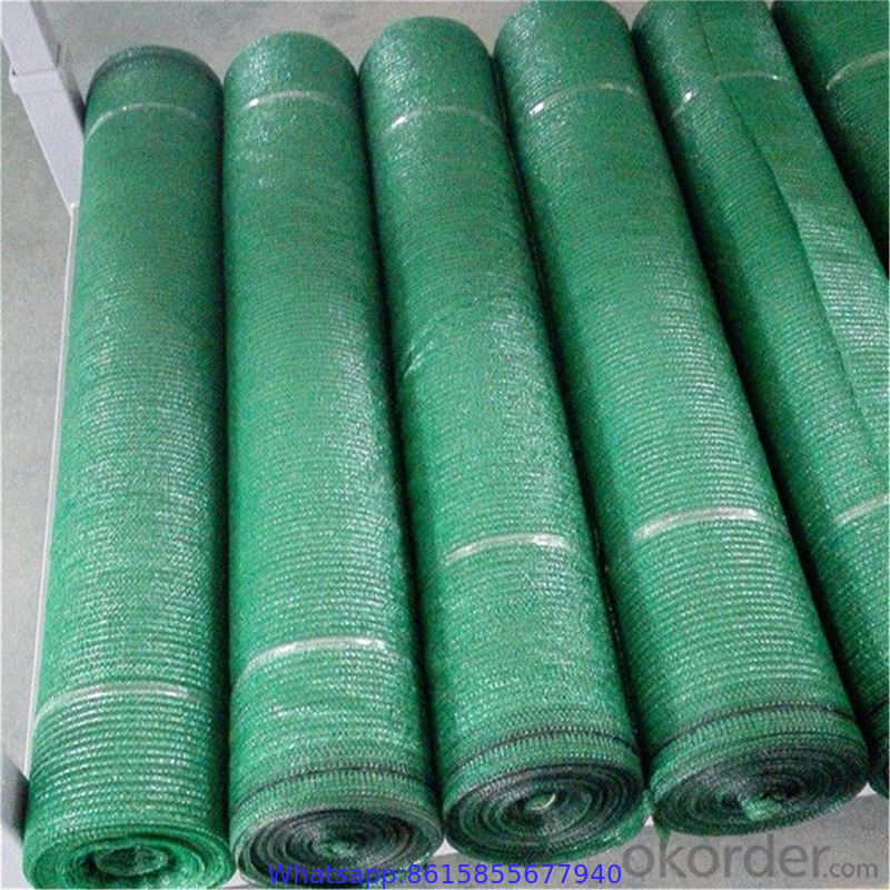 Plastic Anti UV Green Shade Netting 60gsm - 100gsm For Horticulture