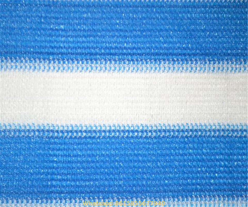 Customized Hdpe Shade Net Balcony Safety Netting Blue And White