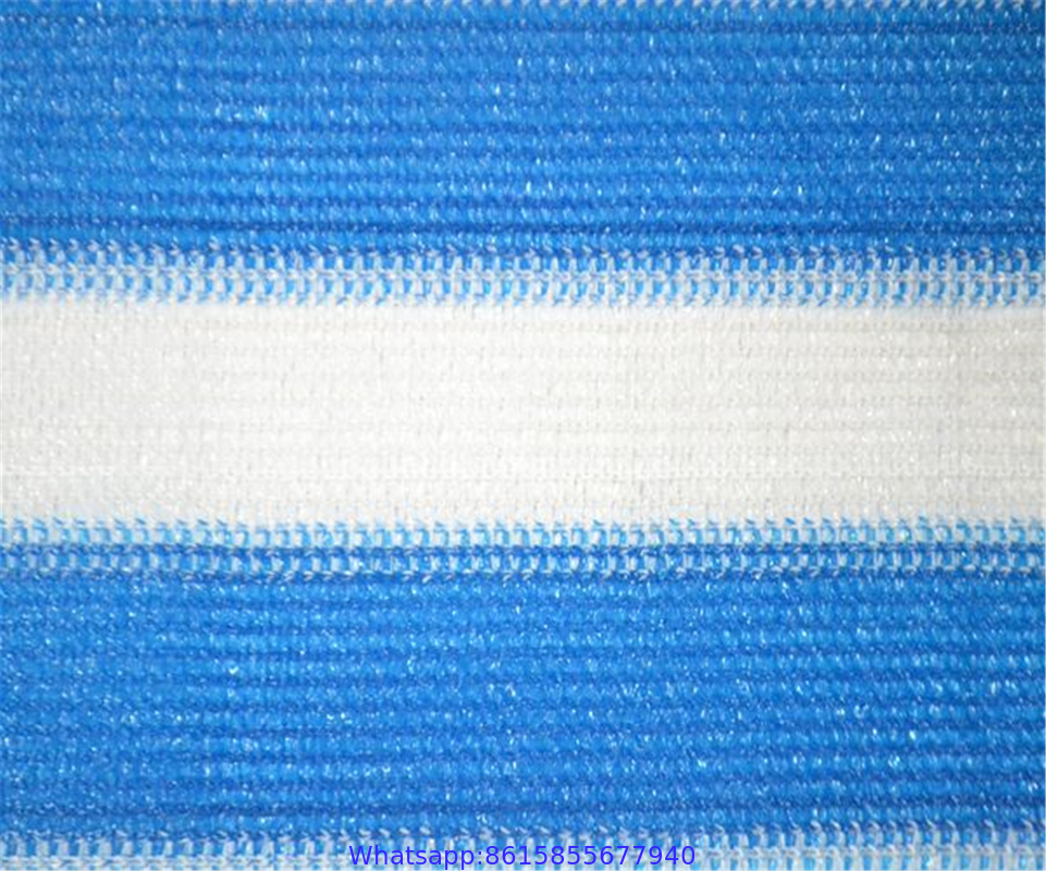 Customized Hdpe Shade Net Balcony Safety Netting Blue And White