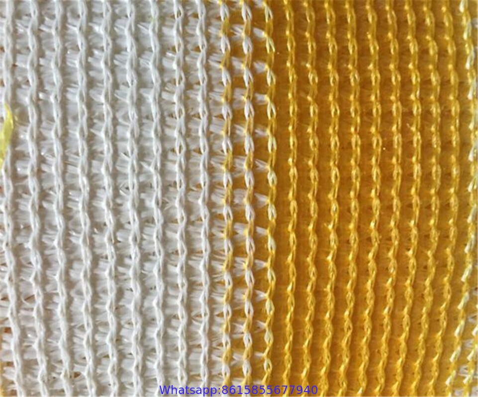 Anti Uv Balcony Shade Net For Courtyard , Hdpe Raschel Knitted Netting