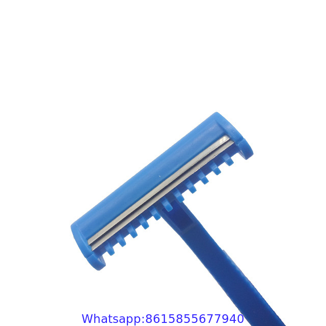 Double-edged medical disposable razor