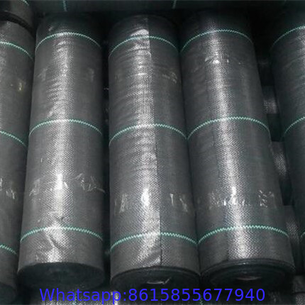 Pp Plastic Black Anti Weed Mat/anti Grass Woven Fabric cloth