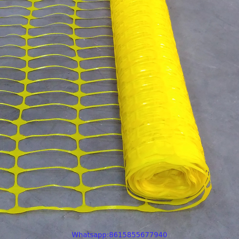 Orange plastic Temporary Fencing