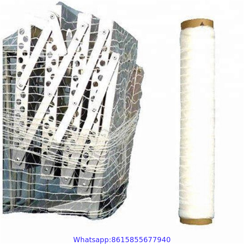 HDPE+UV white color high quality bale wrap net