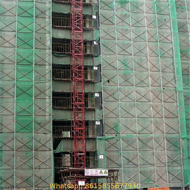 Green PE Debris Scaffolding Construction Safety Netting