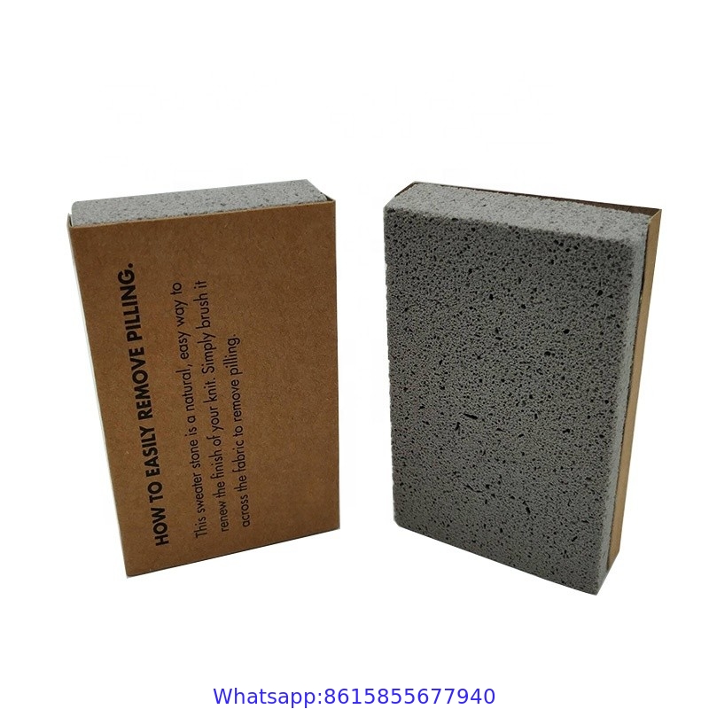 Chinese Manufacturer sweater stone in paper handle packing