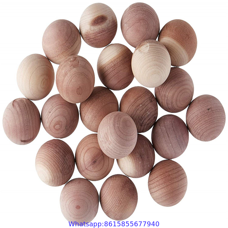 Wooden Cedar Shoe Balls With Fresh Scent