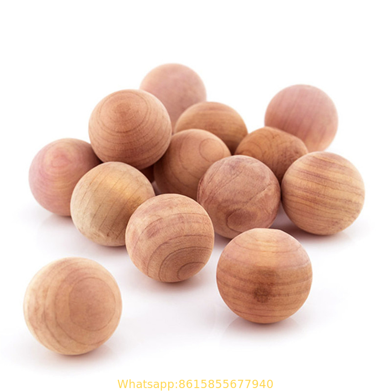 Cheap Cedar Moth Balls for home storage use,cedar ball(50pcs in a set)