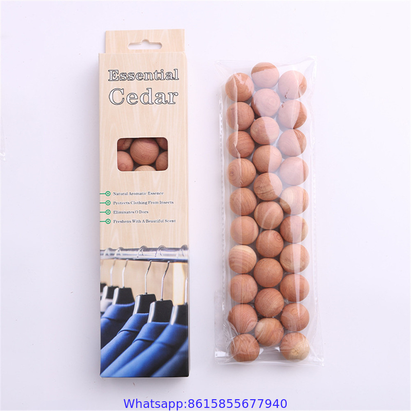 Natural fresh red cedar wood balls moth balls,aromatic cedar balls