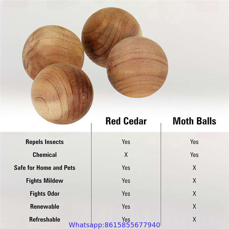 Cashmere Protection Cedar Wood Ball for Clothes Storage