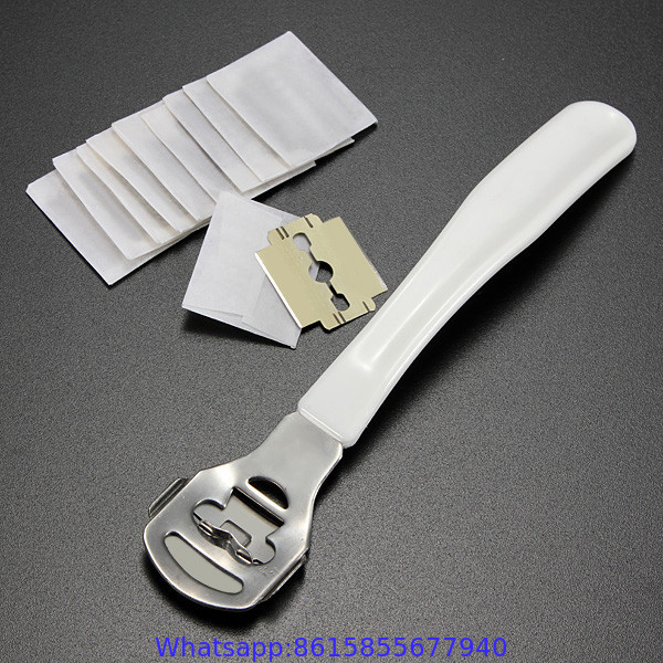 Foot Hard Dead Skin Scraper Remover Pedicure Care Feet Callus Corn Shaver Blades