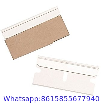 Wholesale folding replaceable straight razor blade single edge nape blade