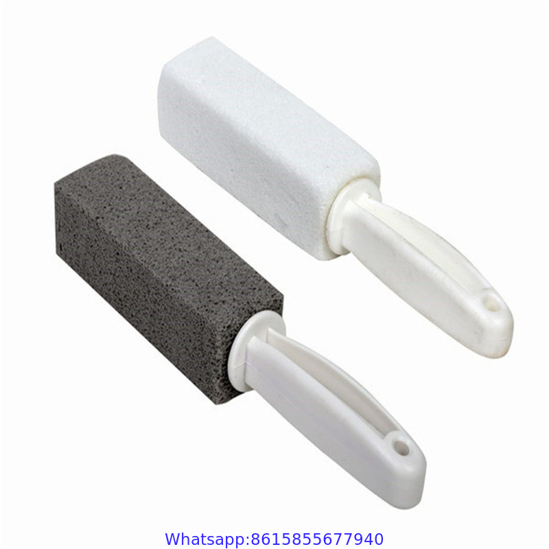 Pumice Cleaning Stone with Handle, Toilet Toilet Bowl Ring Pumice Stick Deep Stains Rust Hard Water Ring Remover