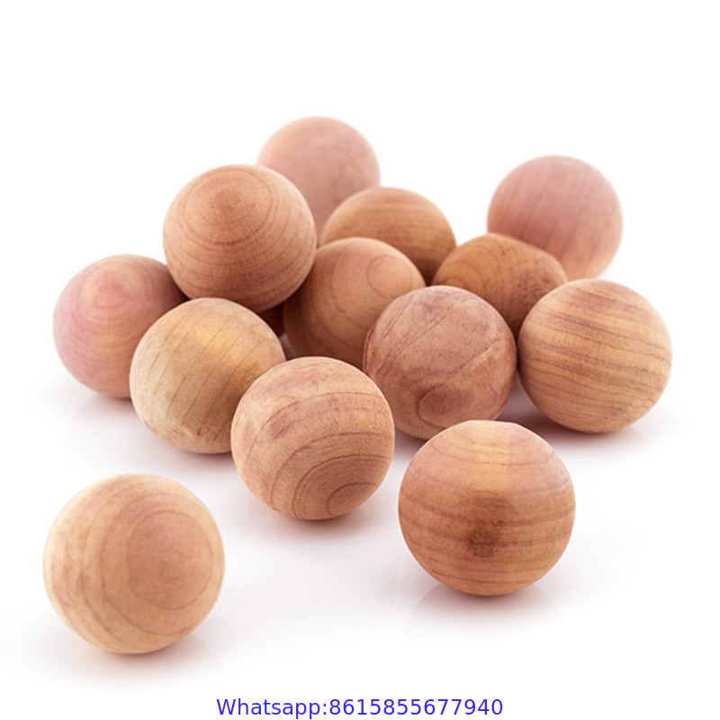 Wooden Cedar Shoe Balls With Fresh Scent