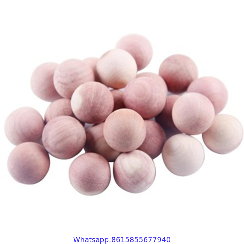 Natural fresh red cedar wood balls moth balls