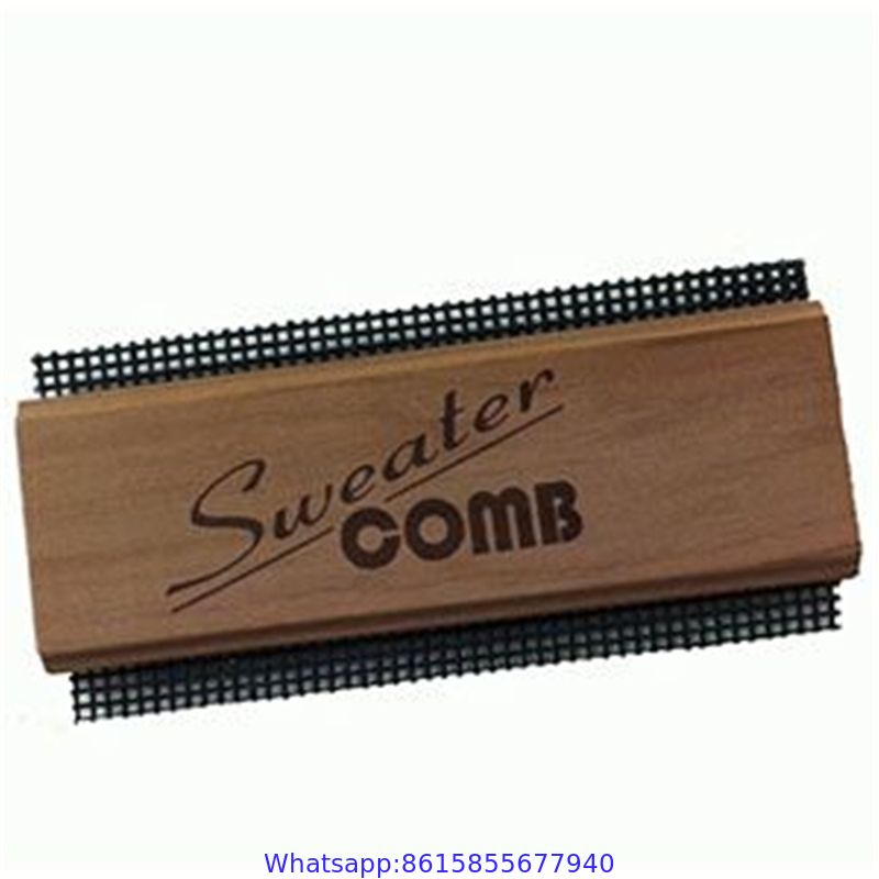 wooden double side teeth Cedar cashmere comb