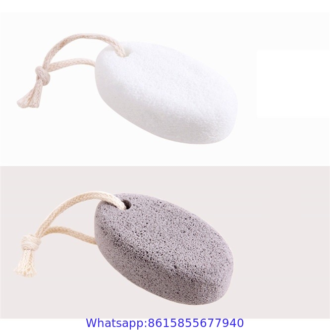 Oval Shape Pumice Stone Foot File Callus Dead Skin Remover Pedicure Tool