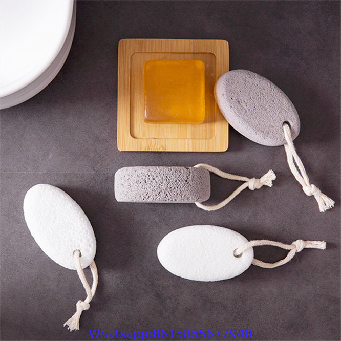 Exfoliating Stone Pedicure Foot Shape Pumice Stone Factory