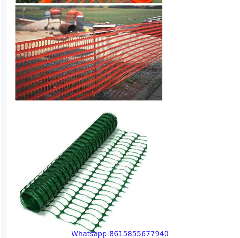 1m (H) X 30m (L) Orange Green Safety Fences and Nets