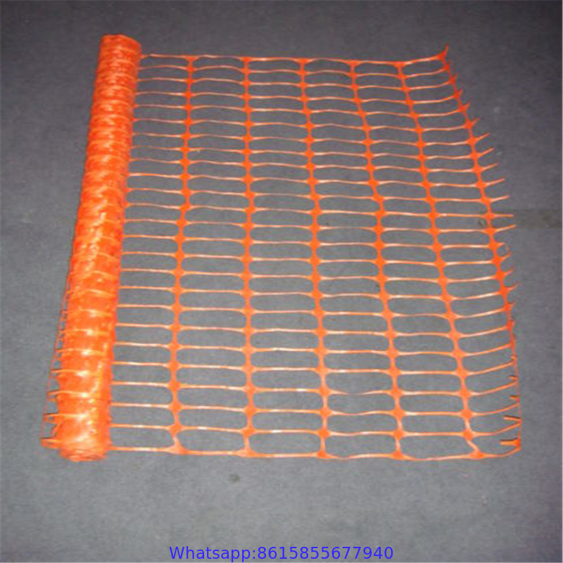 1.2m Reflective Flourescent Orange Plastic Safety Fence Net